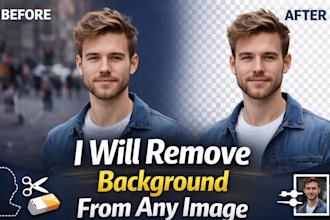 remove background professionally within 1 hour