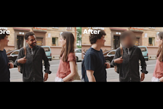 professionally blur faces and objects in your video