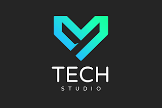 professional logo design modern and custom branding