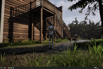 design 3d game environment, game level design in unreal engine or unity