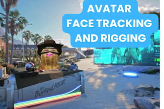 create 3d ar vtuber avatar model vtuber face tracking filter arkit burntpeanut