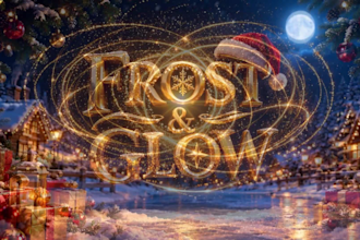 create 3d christmas animation video, christmas logo animation and new year clip