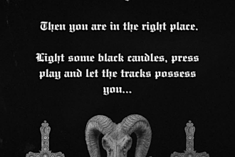 create trve black metal music