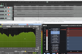 produce a professional drum and bass track
