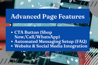 do professional facebook business page setup and SEO optimization