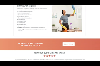 commercial cleaning service company bookingkoala janitorial wordpress website