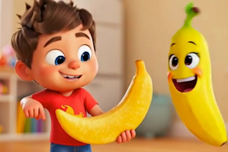 create 3d pixar style kids ai music video with ai art storytelling animation
