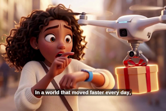 do 3d pixar style ai video animation, 3d cartoon video, ai character animation
