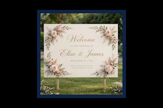 design professional billboard, yard sign, outdoor signage