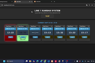 develop a complete web solution with frontend and backend