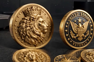 create a 3d coin, medallion and medal bas relief model for cnc and 3d printing