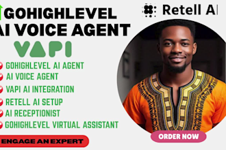 gohighlevel ai voice agent virtual assistant ghl vapi ai chatbot ai receptionist