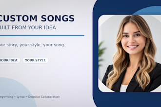 be your songwriter and lyricist