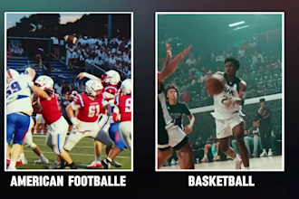 edit professional sports highlight video
