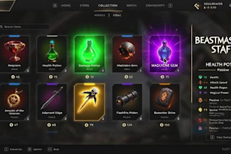 design UI UX design, hud, menus, and animation for unity or unreal engine game