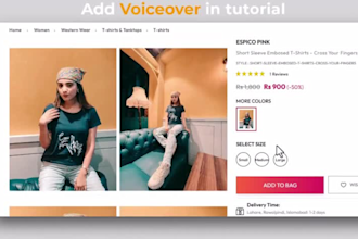 create a screencast tutorial video to demo your website, app, or software mobile