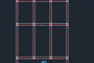 draw floor plan in autocad