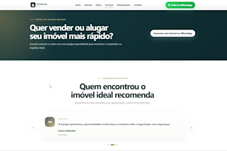 eu vou criar seu site em next