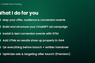 set up chatgpt ads campaigns with conversion tracking