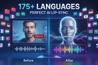 do professional ai lip sync for your videos and music