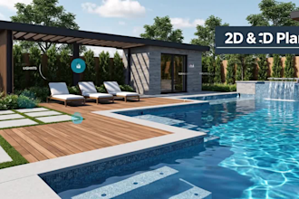 create precise swimming pool permit sets and construction drawings