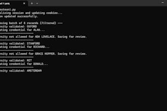 develop custom web scraping and automation scripts