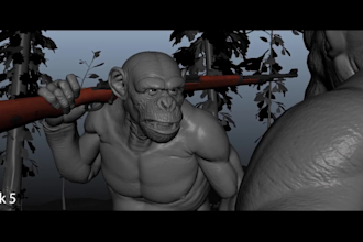integrate 3d animal animation 3d animal model rig 3d creature for film vfx cgi