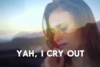 edit high quality minimal cinematic music video, gospel or worship music video,