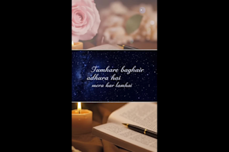 write custom urdu and english poetry for you