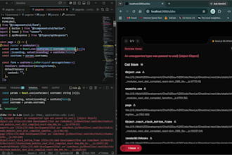 fix your react nextjs, or nodejs bugs and errors fast