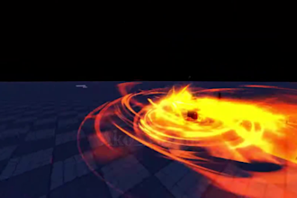 do vfx fire, explosion, spark, particles, smoke, magic fire explosion, smoke