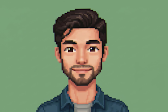 create a custom pixel art portrait from your photo