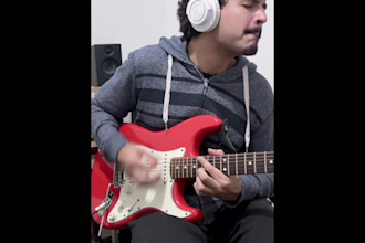 create original organic funky guitar samples and licks