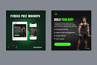 design high converting instagram and linkedin posts