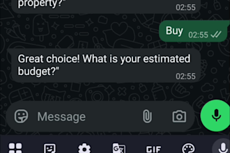 build a whatsapp ai chatbot for lead qualification and CRM