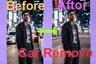 professionally enhance retouch and upscale