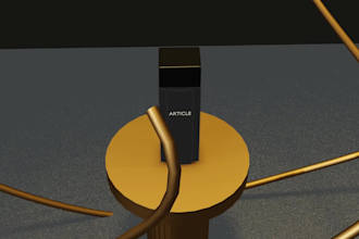 create premium 3d perfume bottle renders for your brand
