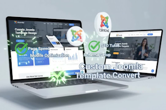 build duda website builder design duda seo landing page joomla template design
