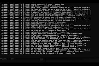 do python web scraping, data extraction, and web crawling
