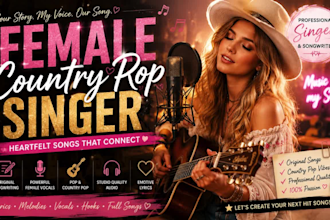 be your female pop and country singer songwriter
