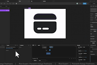 create interactive rive animated icons for your app or website