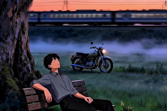 create chill visuals lofi animation cozy lofi animation lofi girl loop anime GIF