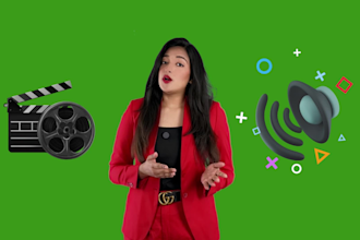 be your female video spokesperson