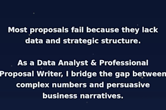 write a winning grant proposal or business project proposal