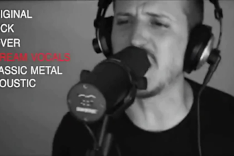 sing raspy male vocals for your pop punk, emo, pop rock alt, rock song songs