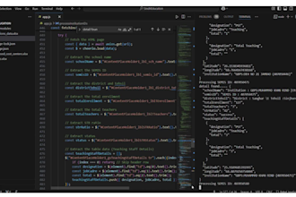 do web scraping data extraction and browser automation