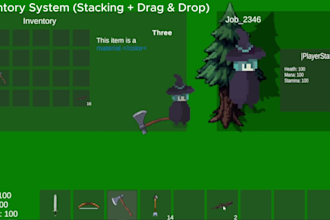 create 2d game mechanics and fix unity bugs