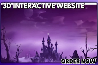 build 3d interactive website wix studio animated 3d website wix website design