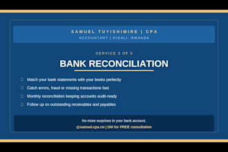 provide professional bookkeeping, accounting, and fr service