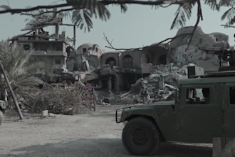 create cinematic vfx, compositing, fire effect, explosion cgi integration